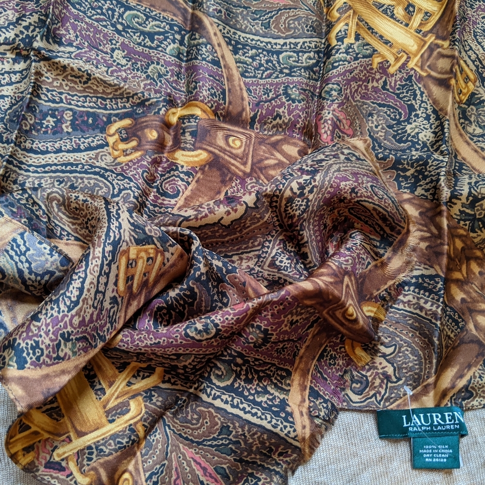 Ralph Lauren Silk Scarf